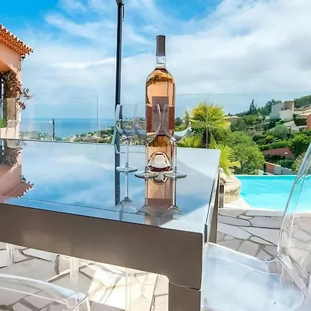 Casa-capussambre Spacious With Sea View Heated Pool Air Con Sauna Villa *