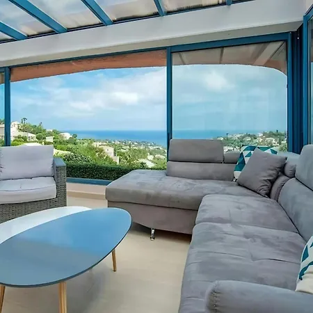 Casa-capussambre Spacious With Sea View Heated Pool Air Con Sauna * 雷以桑布尔