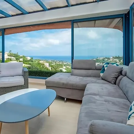 Casa-capussambre Spacious With Sea View Heated Pool Air Con Sauna