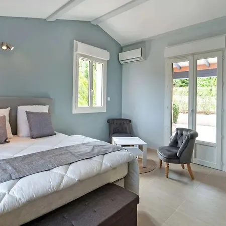 Casa-capussambre Piscine Chauffee Vue Sur Clim ヴィラ *
